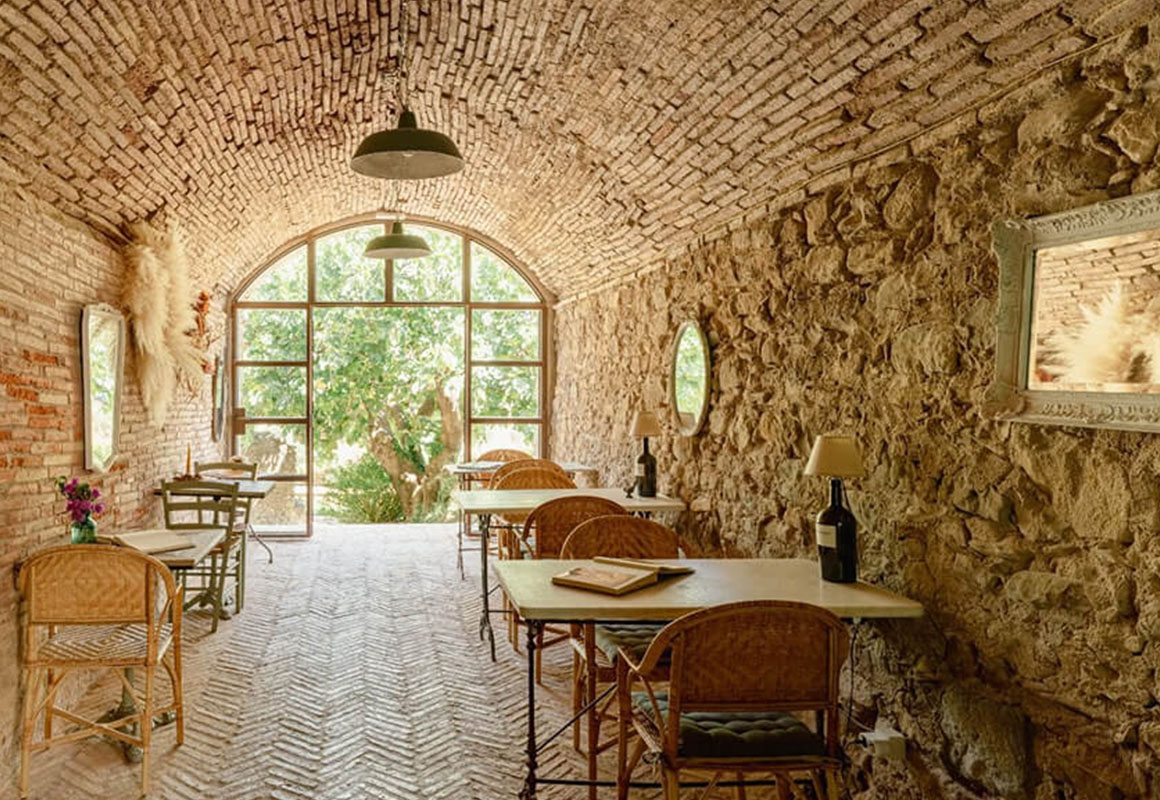 Frühstücksraum mediterran
